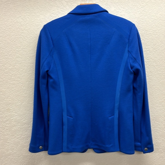Rag & Bone Royal Blue Wool Blazer 1 Snap Closure Front Size 2 - Picture 7 of 7